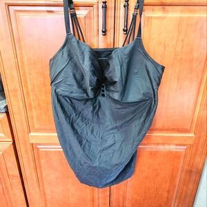 Lane Bryant Black Tankini #599